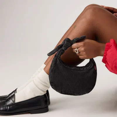 Levi's Baby Brooklyn With Knot Bag In Black