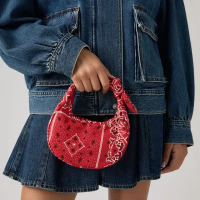Levi's Baby Brooklyn With Knot Bag In Red