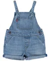 Levi's Baby Girls Knot Strap Shortall In Day Off