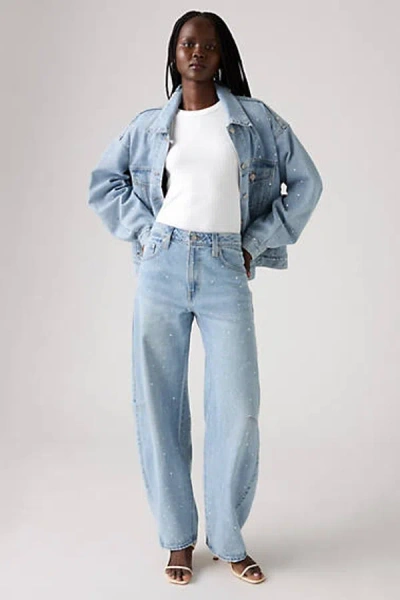 Levi's Baggy Dad Barrel Jeans In Blue