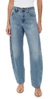Levi's Baggy Dad Barrel Jeans Easy Days Barrel In Blue