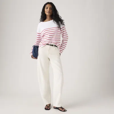 Levi's Baggy Dad Barrel Jeans In White