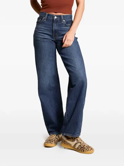 Levi's Baggy Dad Cotton Jeans In Blue