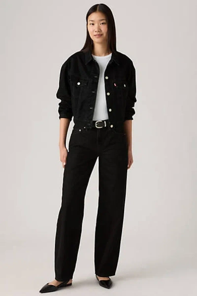 Levi's Baggy Dad Jeans In Black