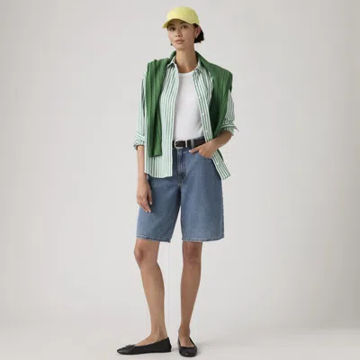 Levi's Baggy Dad Jorts In Blue