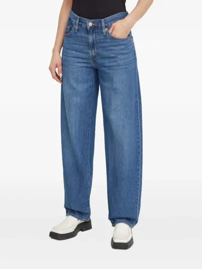 Levi's Baggy Dad Performance Cool Jeans In Blue