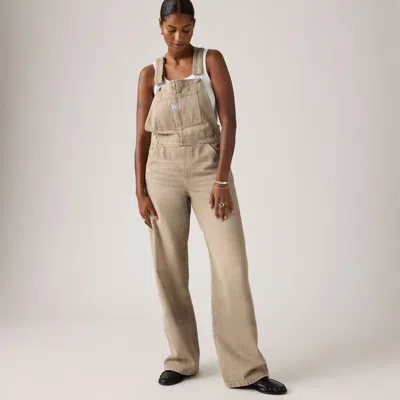 Levi's Baggy Overall In Nude