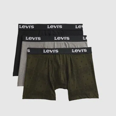 Levi's Bandana Boxer Brief (3-pack) In Multi