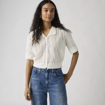 Levi's Bandit Blouse In White
