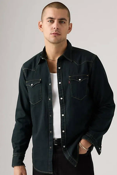 Levi's Barstow Standard Fit Western Shirt In Black
