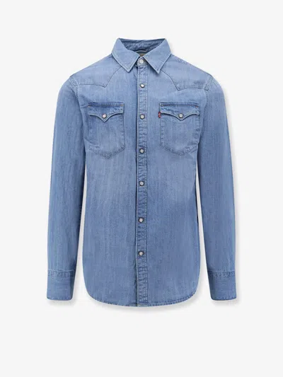 Levi's Barstow Western Standard Snap Front Shirt In Esta Noche