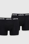 Levi's Basic Boxer Brief 2 Pack In Black