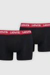 Levi's Basic Boxer Brief 2 Pack In Black