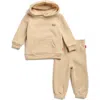 Levi's® Babies'  Batwing Hoodie & Joggers Set In Nude