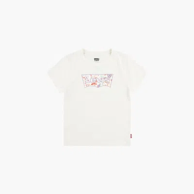 Levi's Batwing Logo T-shirt Little Girls 4-6x 6x In Brown