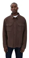 Levi's Bayview Soft Worker Sweatshirt Bracken In Brown