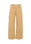 Levi's Beige 555 Pants For Boy With Logo Patch In Neutral