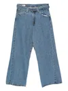 Levi's Belted Five-pocket Denim Jeans In Blue
