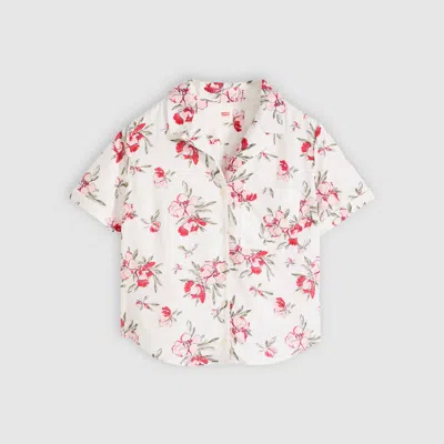 Levi's Bennie Camp Shirt In Multi