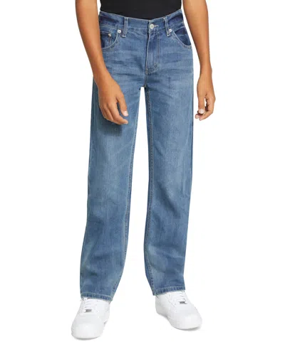 Levi's Kids' Big Boys 505 Regular Fit Jeans In Blue