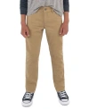 Levi's Big Boys 511 Slim Fit 5-pocket Sueded Pants In Harvest Gold