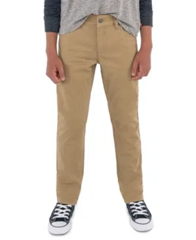 LEVI'S BIG BOYS 511 SLIM FIT 5-POCKET SUEDED PANTS