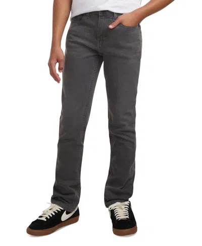 Levi's Kids' Big Boys 511 Slim Fit Stretch Performance Jeans In Gray