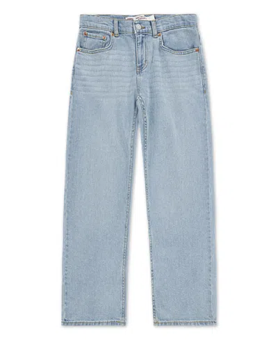 Levi's Kids' Big Boys Relaxed Straight Jeans In Blue
