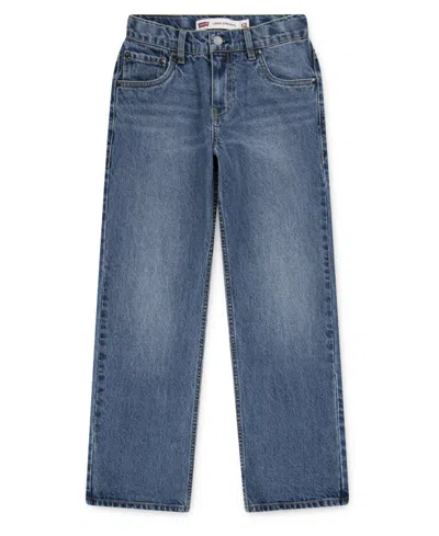 Levi's Kids' Big Boys 565 Loose Straight Jeans In Blue