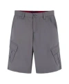 Levi's Big Boys Adjustable Waistband Cargo Pocket Shorts In Steel Gray