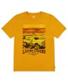 Levi's Big Boys Big Rig Short Sleeve T-shirt In Yellow