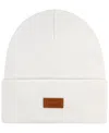 Levi's Big Boys Embossed Patch Beanie In Sugar Swizzle