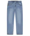 Levi's Big Boys Loose Tapered Fit Move Jeans In Blue