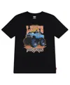 Levi's Big Boys Monster Truck Short Sleeve T-shirt In Black