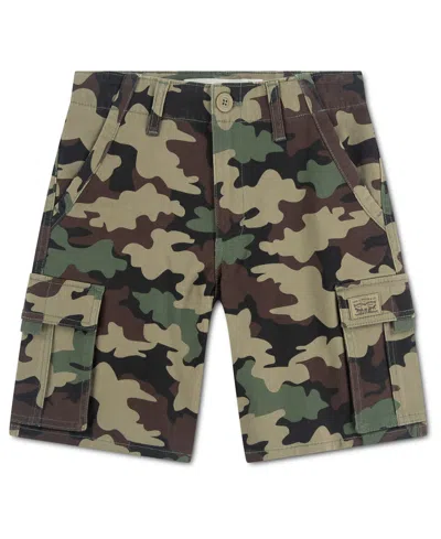 Levi's Kids' Big Boys Traditional Cargo Shorts In Multi
