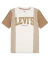 Levi's Big Boys Tri Colorblock Short Sleeve T-shirt In Multi