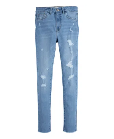 Levi's Kids' Big Girls 720 High Rise Super Skinny Jeans In Blue