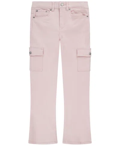 Levi's Kids' Big Girls 726 High Rise Flare Cargo Pants In Neutral