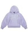 Levi's Big Girls Collegiate Oversized Pullover Hoodie In Purple