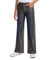 Levi's Big Girls Metallic Wide Leg Jeans In Blue