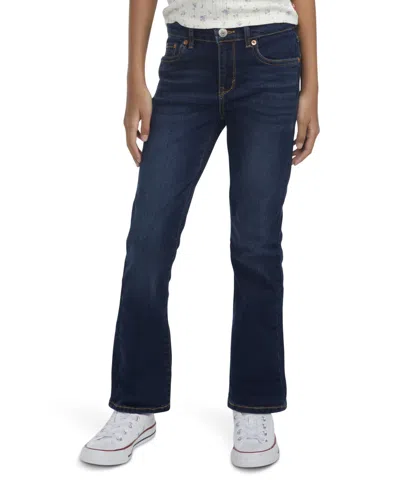 Levi's Kids' Big Girls Mid-rise Classic Bootcut Denim Jeans In Blue