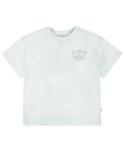 Levi's Kids' Big Girls Oversized Cloud Dye T-shirt