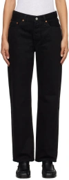 Levi's 501 Jeans In Rinsed Blacktop