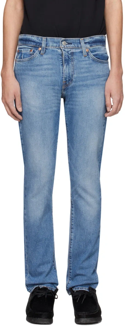 Levi's Black 511 Jeans In Mighty Mid Adv