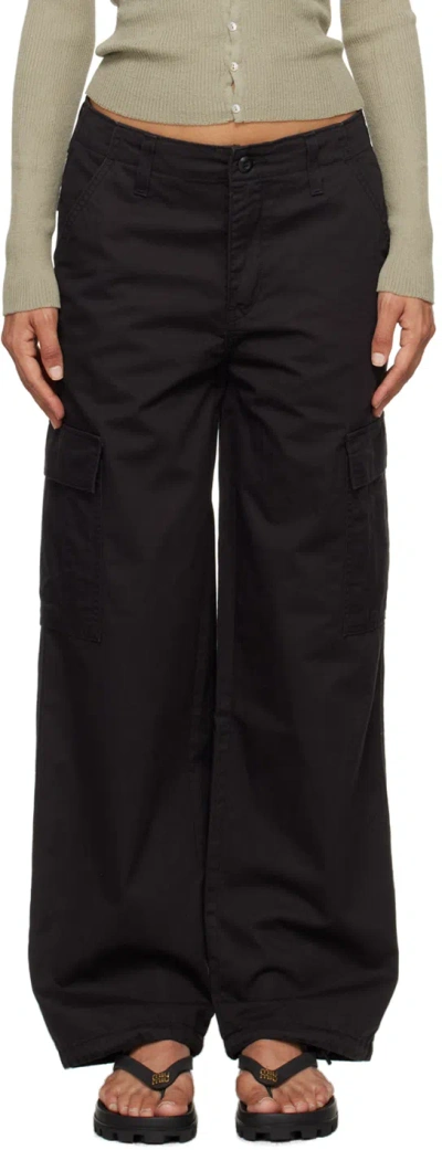 Levi's Black '94 Baggy Cargo Pants In Meteorite