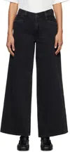 Levi's Black '94 Baggy Wide Leg Jeans In Over Exposure