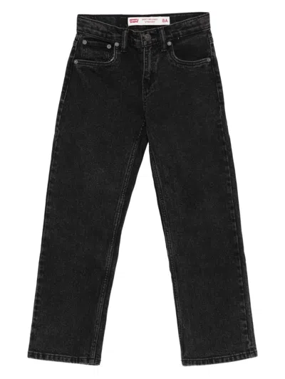 Levi's Kids' Black Cotton Jeans Levis