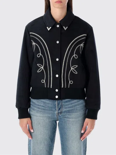 LEVI'S JACKET LEVI'S WOMAN COLOR BLACK,H52207002