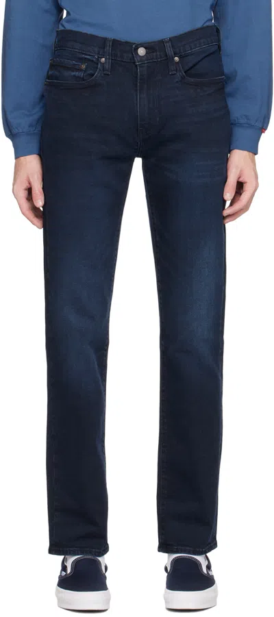 Levi's Blue 511 Flex Jeans In Dark Blue