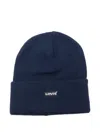Levi's Blue Cap With Logo Levis In Blue